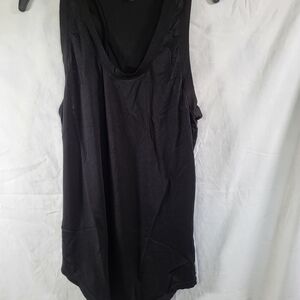 Nwt Cotton Citizen Womens Size Small Racer Back Black Tank Top